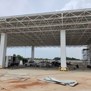 加油站網(wǎng)架工程